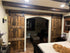 Double Barn Doors in Master Bedroom