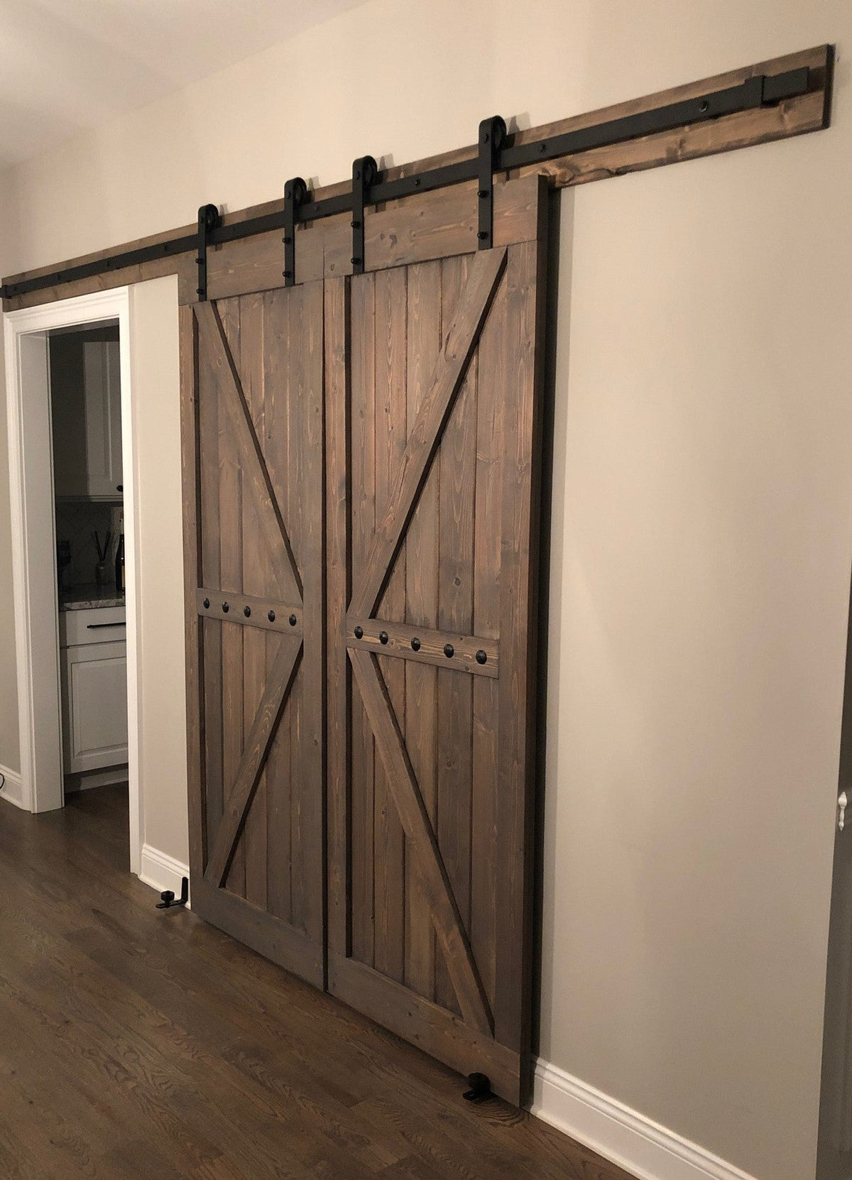 Heavy Duty Barn Door Guide - NW WoodenNail