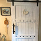 Rustic Interior Barn Sliding Door with Barn Hardware - 84x48 Horizon style Barn Door - NW WoodenNail